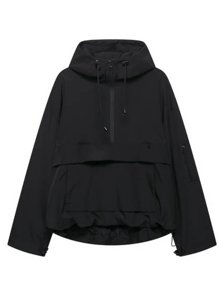 Cozy Water-Resistant Puffer Coat Windbreaker