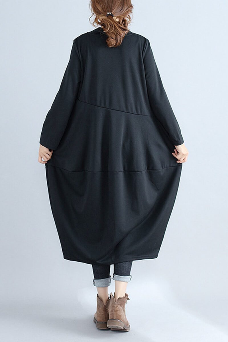 Comfortable Urban Midi Dress for Effortless Style