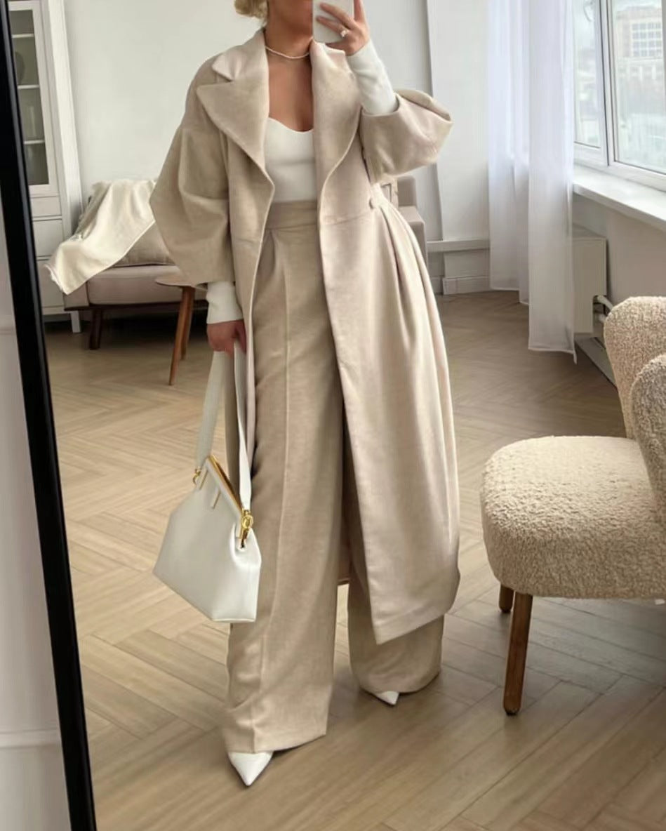 Elegant Long Coat for Women - Stylish and Warm Outerwear