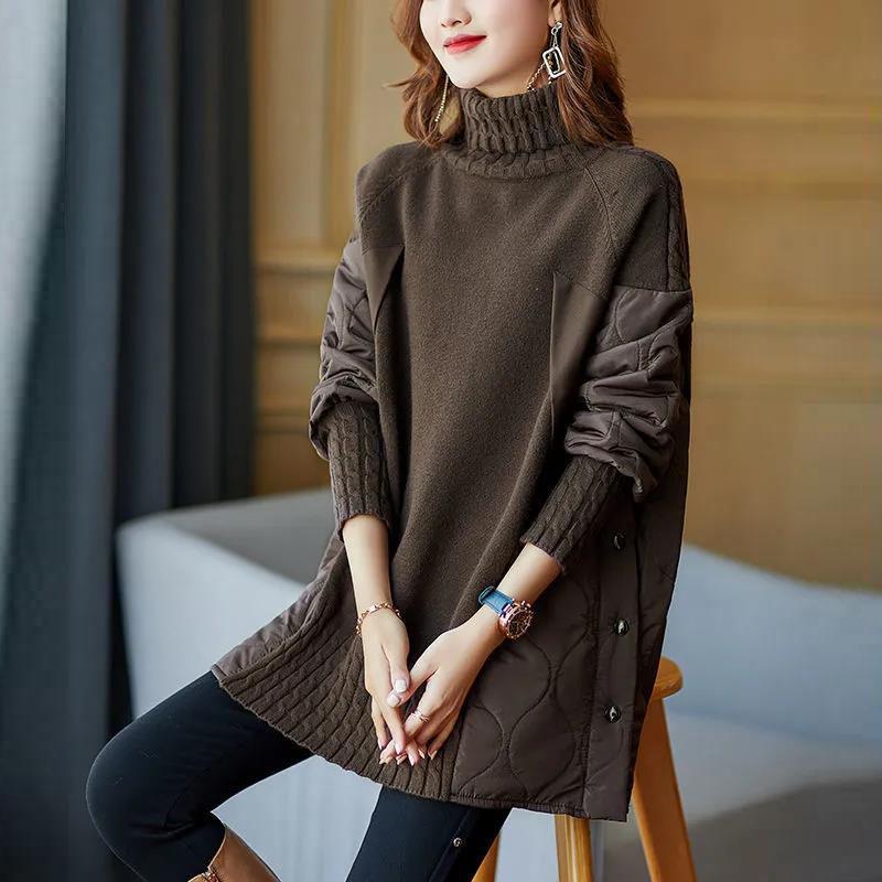 Oversized High Neck Jumper for Cozy Comfort and Style