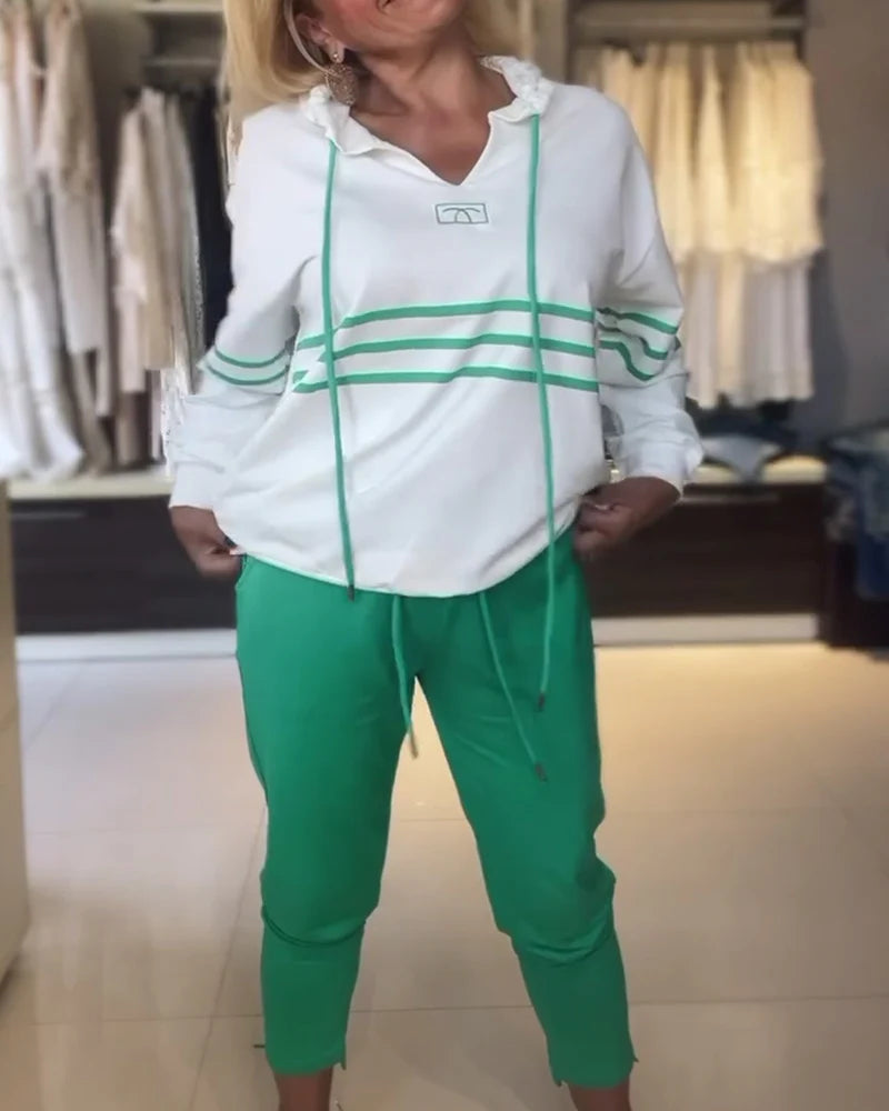 Athletic Women's Lounge Set for Comfort and Style