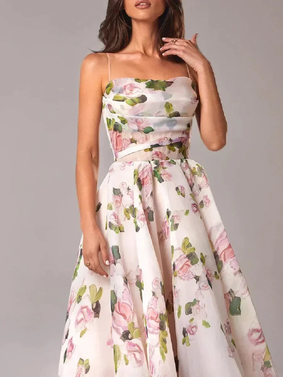 Luxe Strapless Dress with Elegant Fit