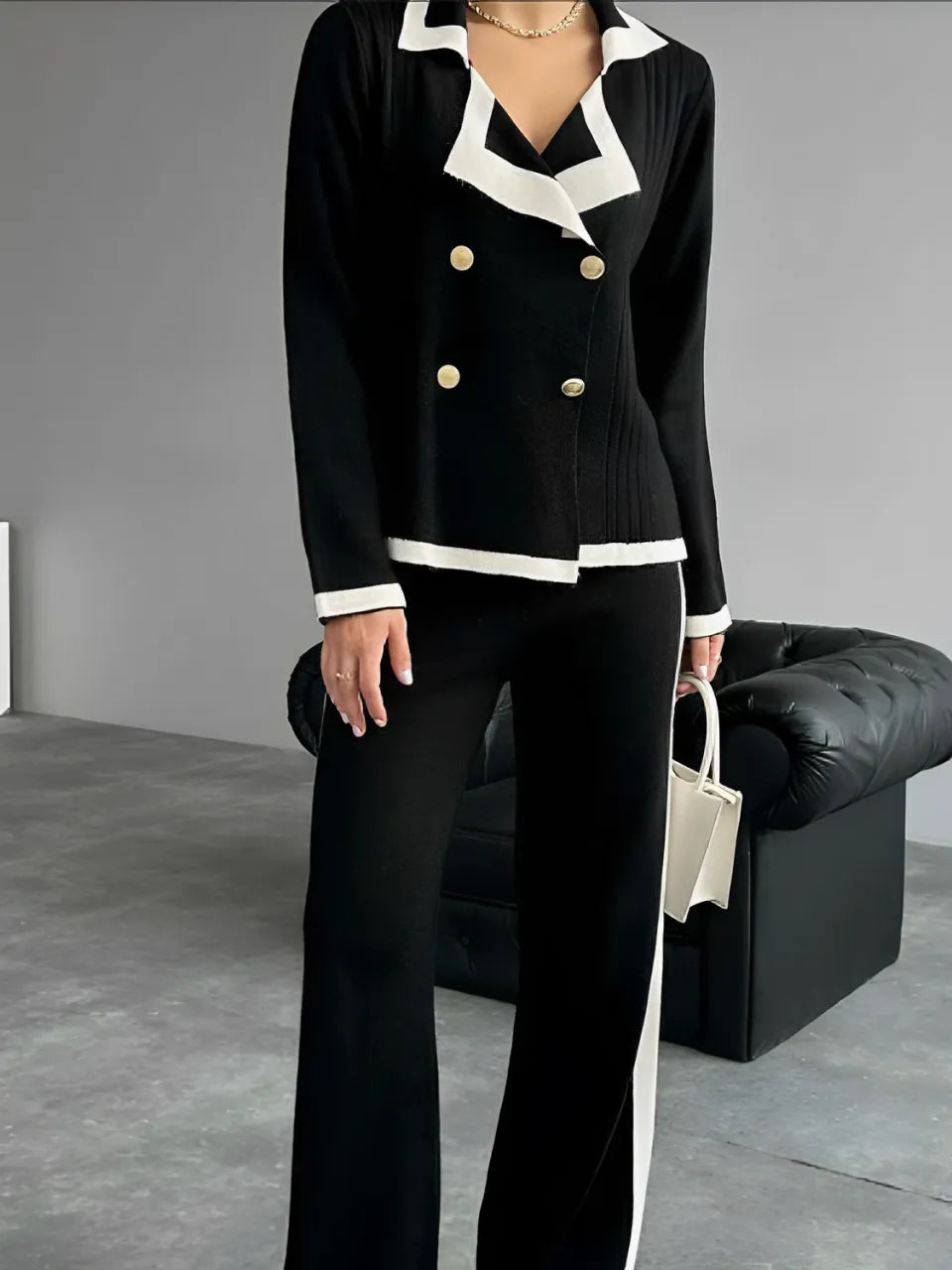 Elegant Melinda Two-Piece Outfit for Effortless Style