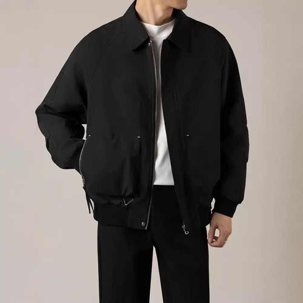 Men's Casual Bomber Jacket – Lightweight & Stylish