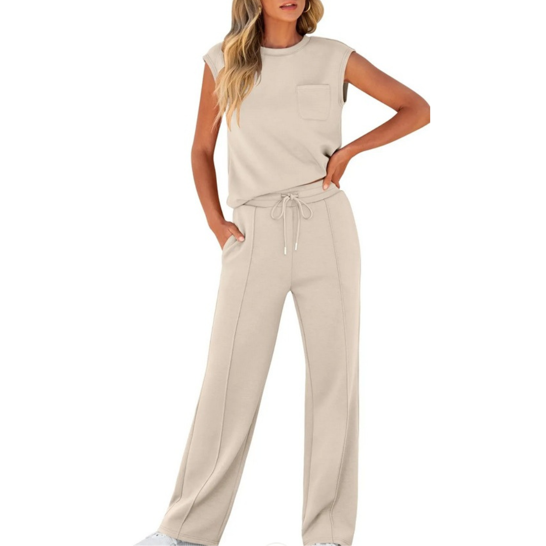 Elvara Casual Summer Lounge Co-Ord Set