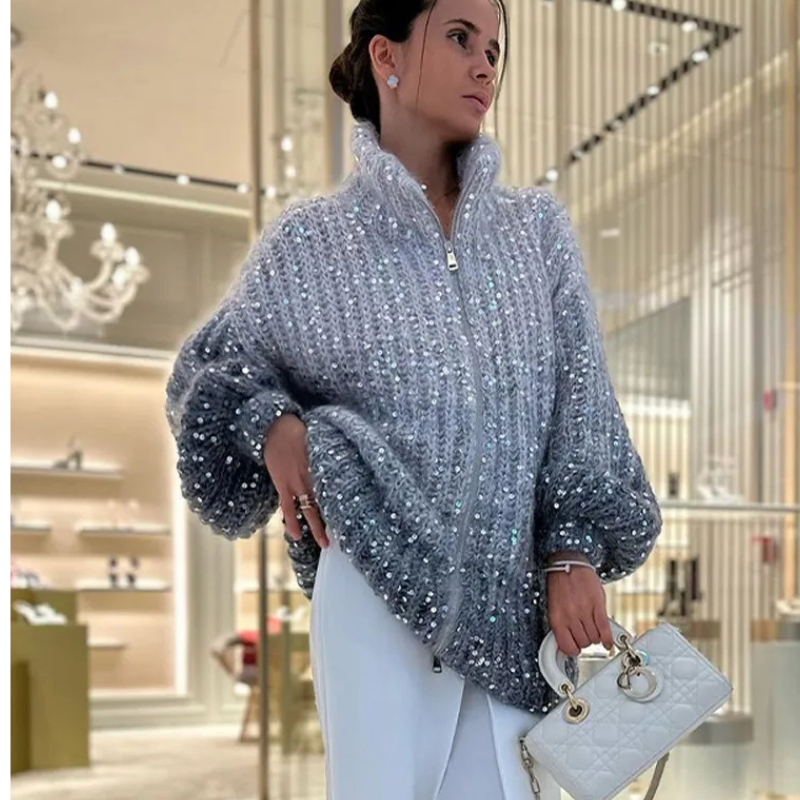 Elegant Knit Sweater for Luxurious Comfort and Style