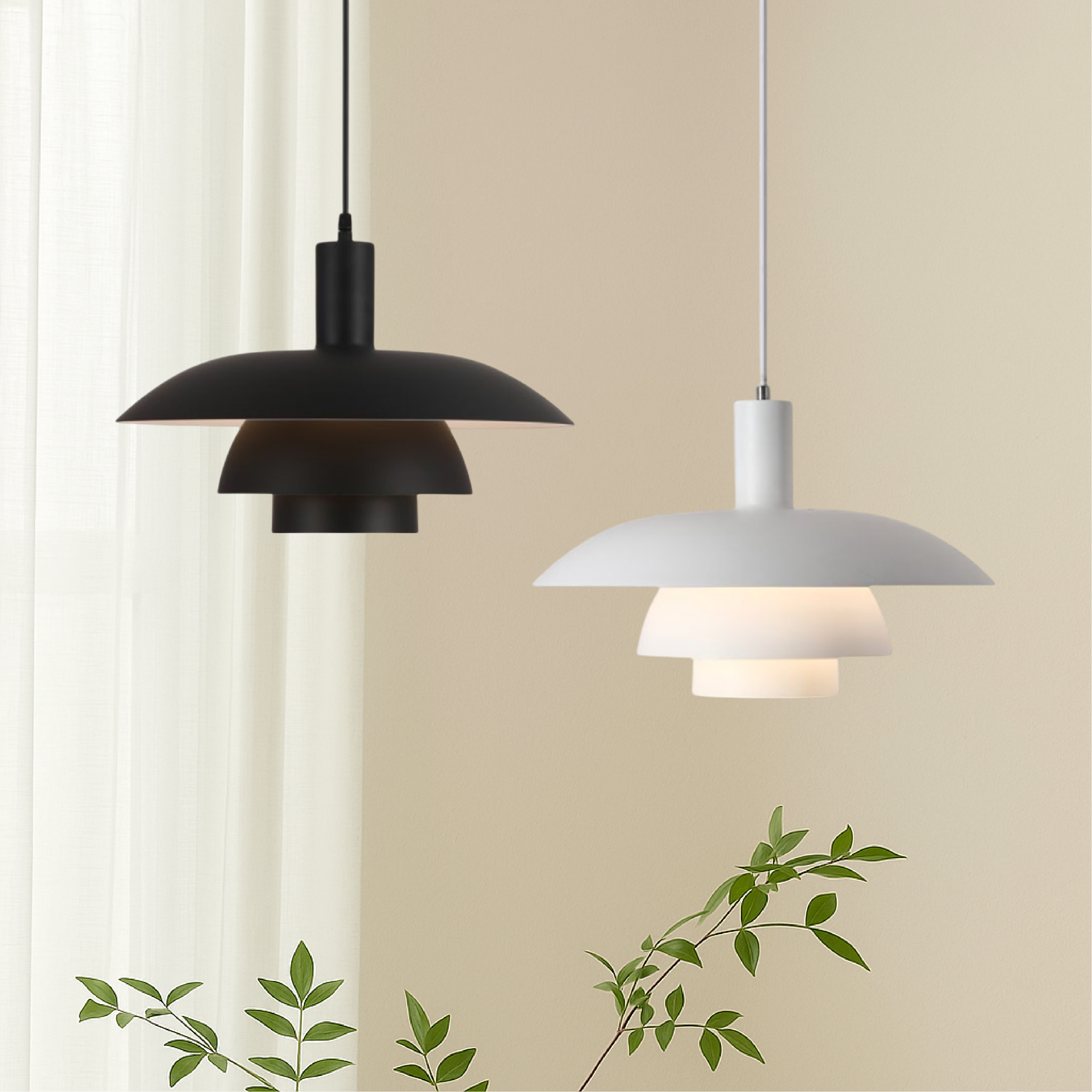 Danish-Style Pendant Light