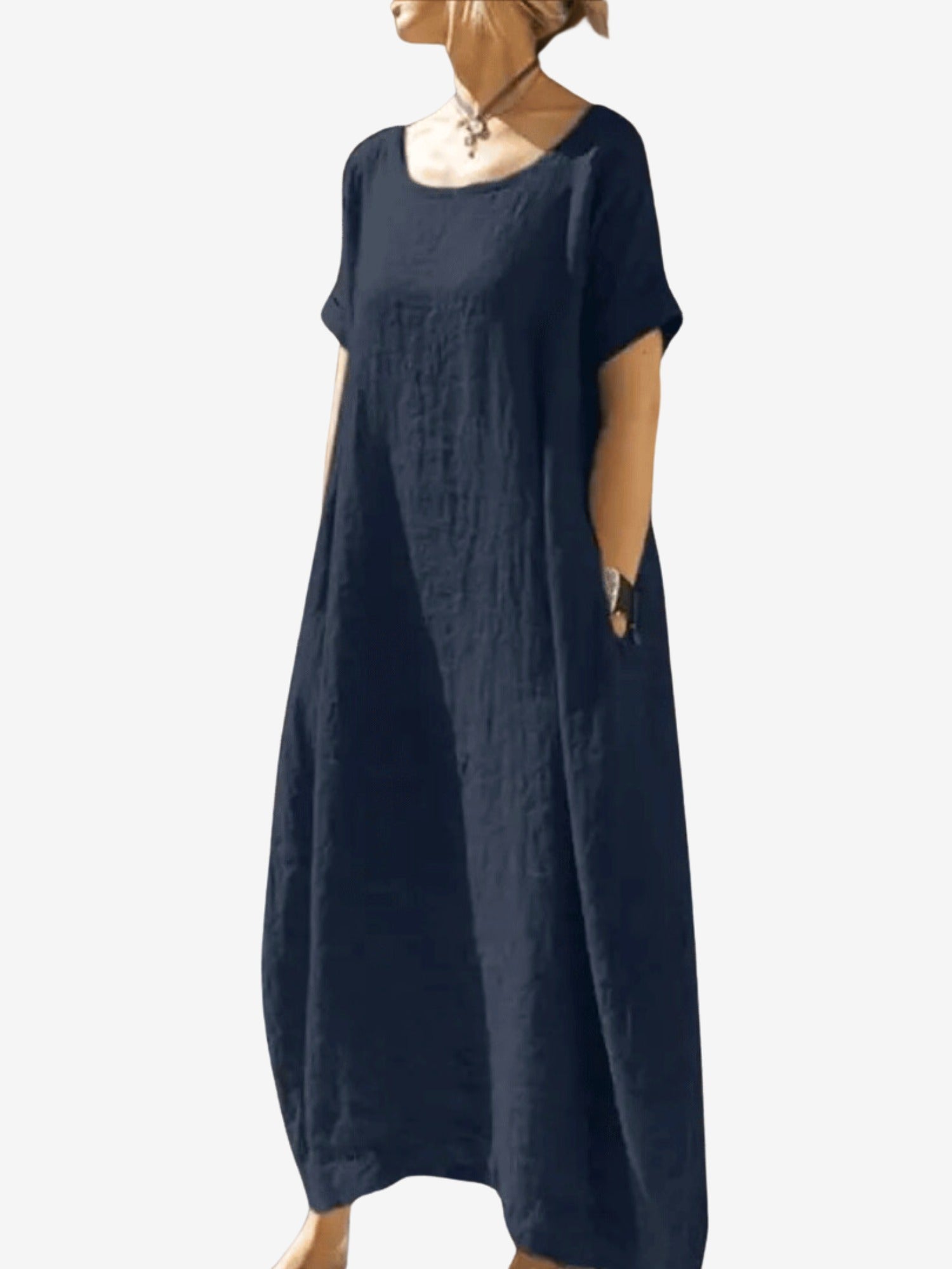 Loose Cut Maxi Dress for Effortless Style and Comfort