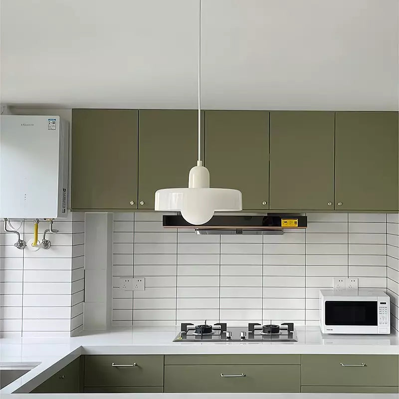 Coloured Glass Pendant Light