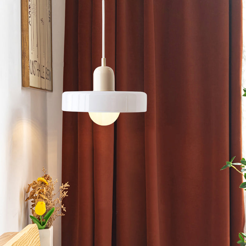 Coloured Glass Pendant Light