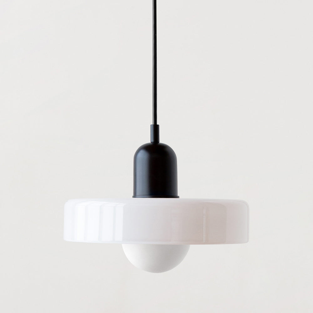 Coloured Glass Pendant Light