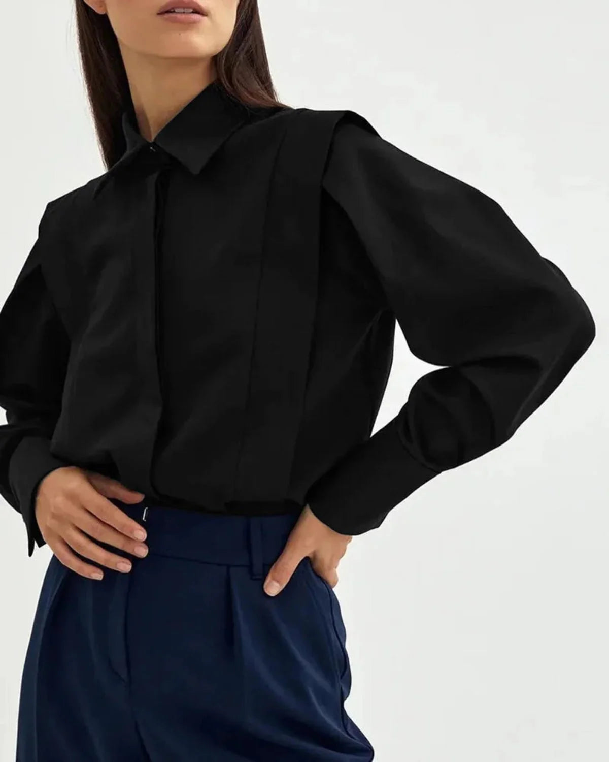 Classic Unisex Square Button-Down Shirt