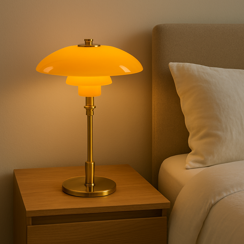Danish Design Table Lamp Modern Accent Light