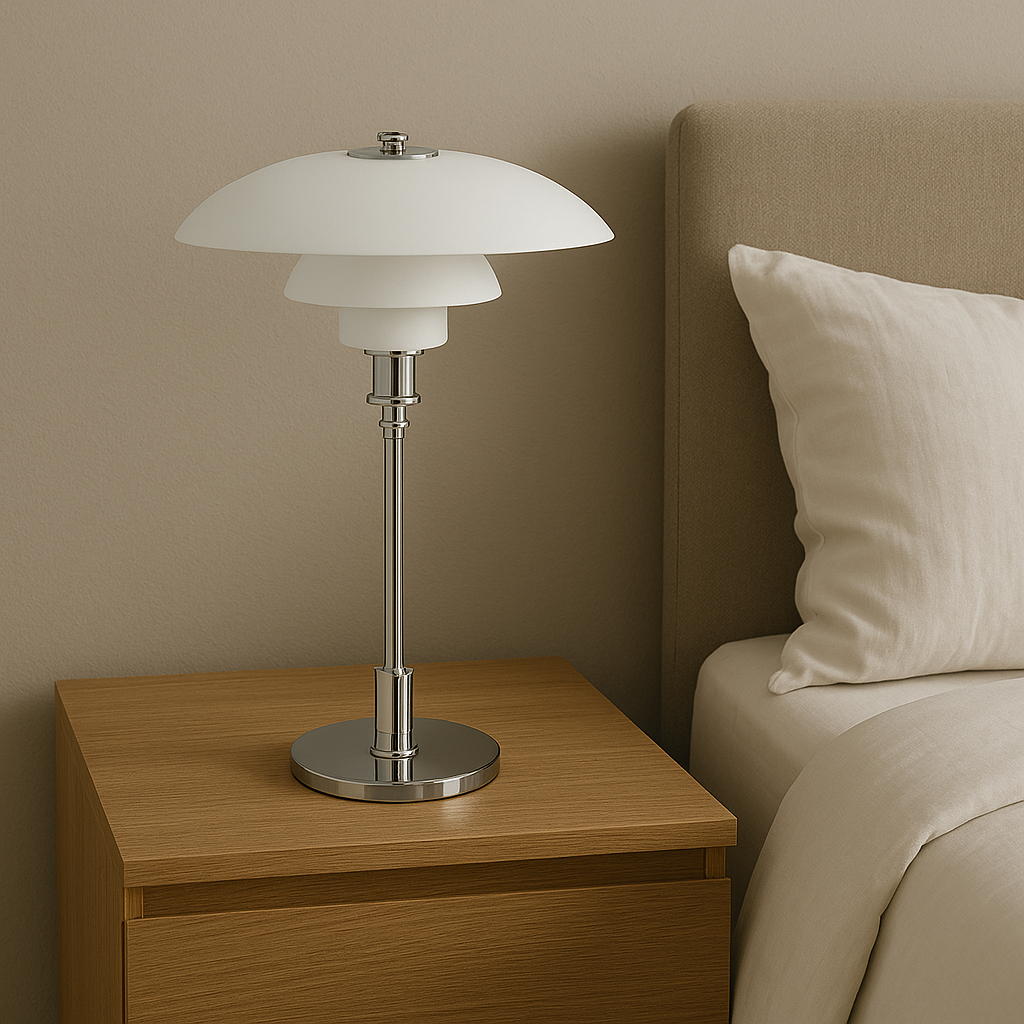 Danish Design Table Lamp Modern Accent Light