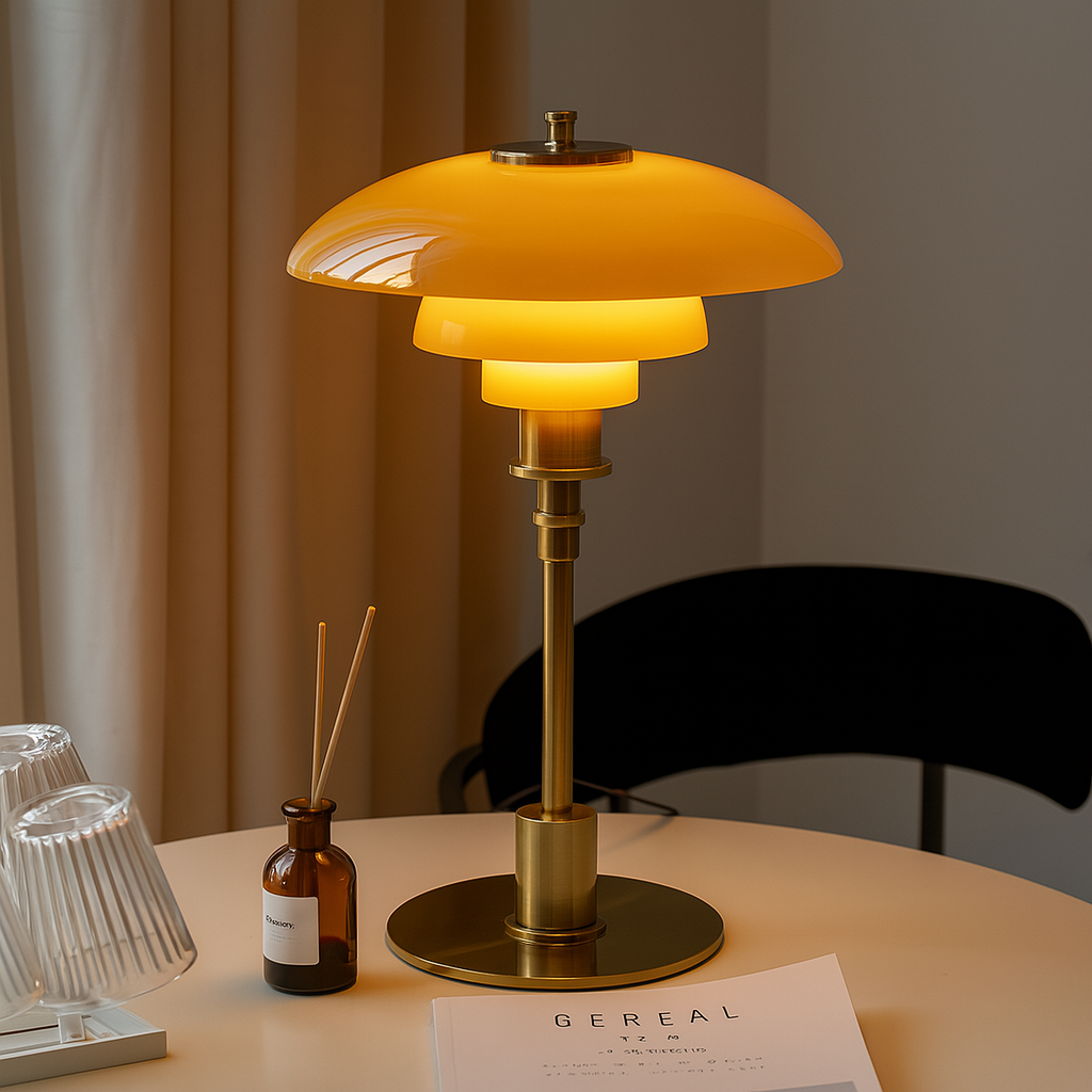 Danish Design Table Lamp Modern Accent Light