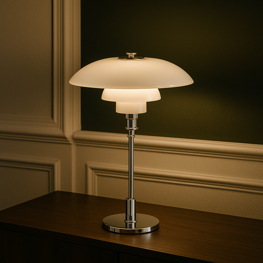 Danish Design Table Lamp Modern Accent Light