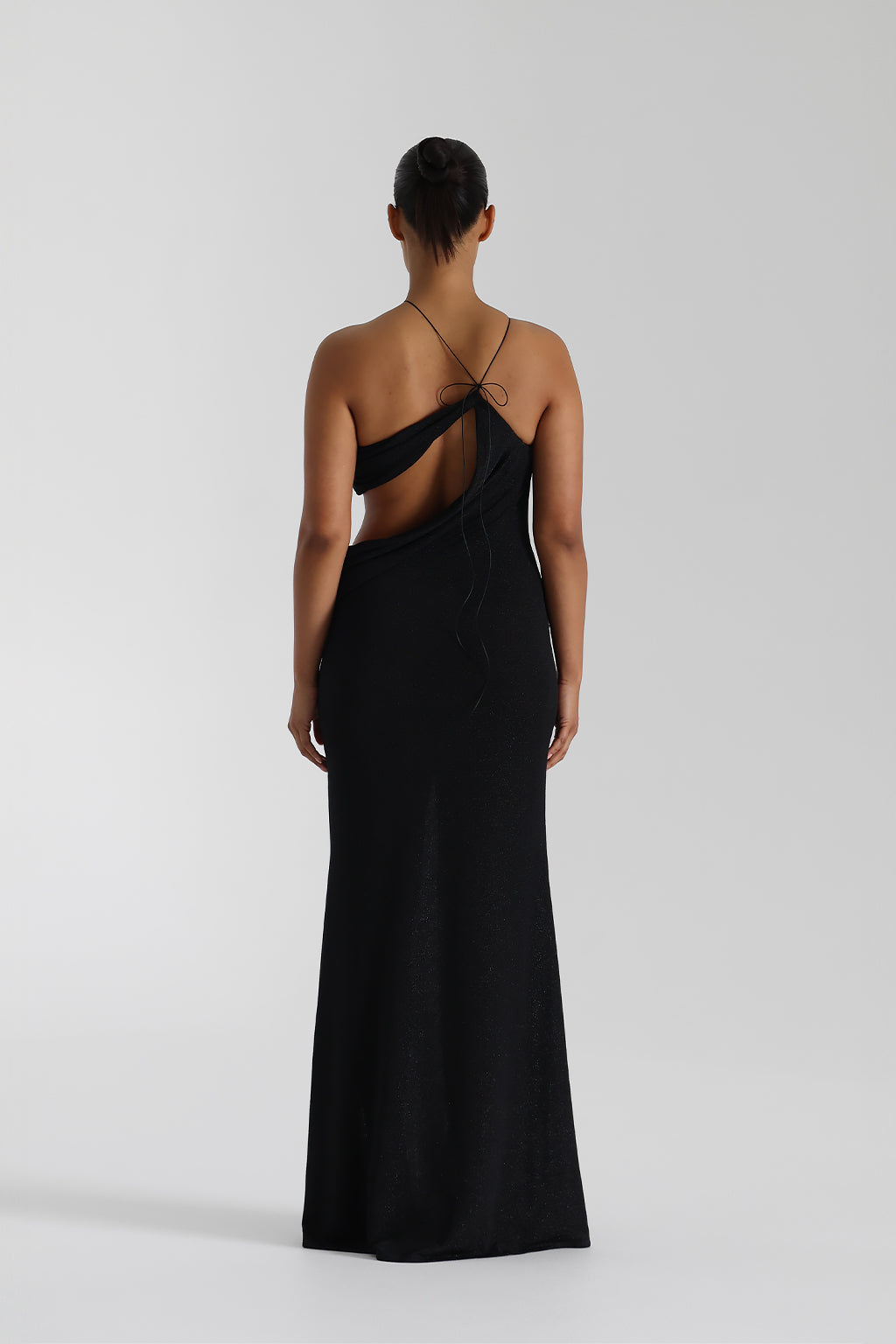 Draped Maxi Dress for Women - Elegant and Flowy Design