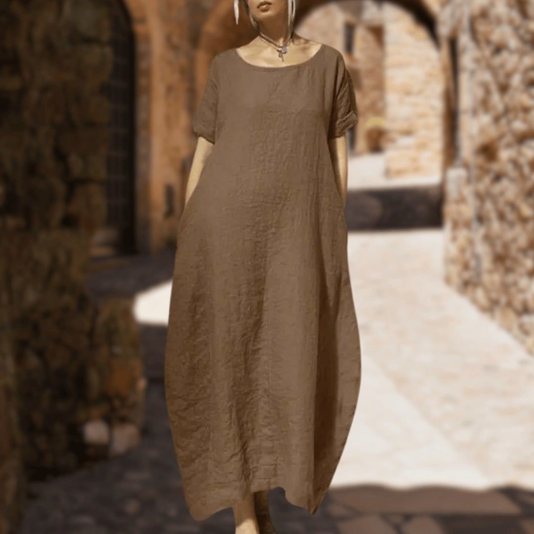 Loose Cut Maxi Dress for Effortless Style and Comfort