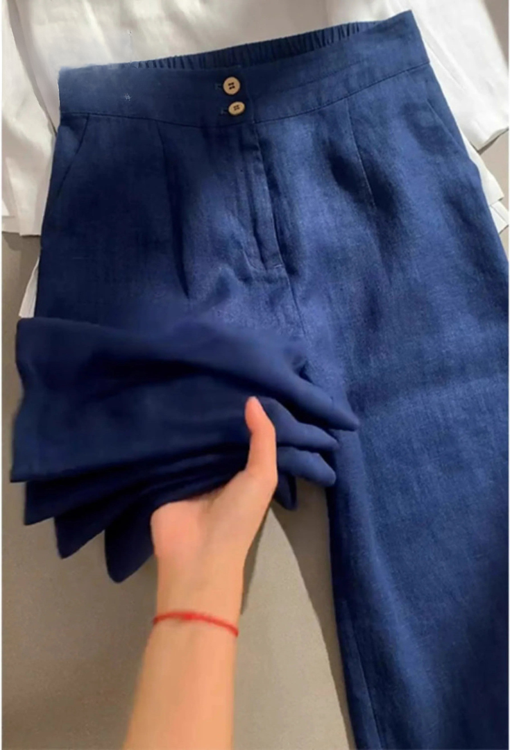 Heritage Linen Trousers – Lightweight, Breathable Design