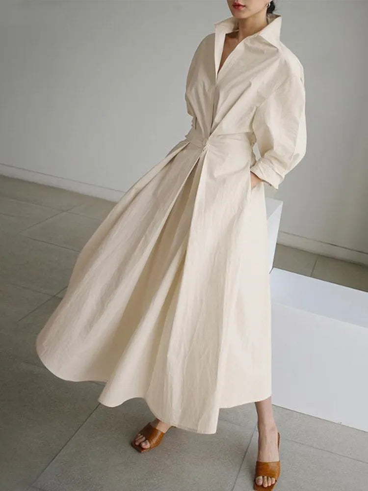 Long Sleeve Dress with Elegant Design and Comfortable Fit