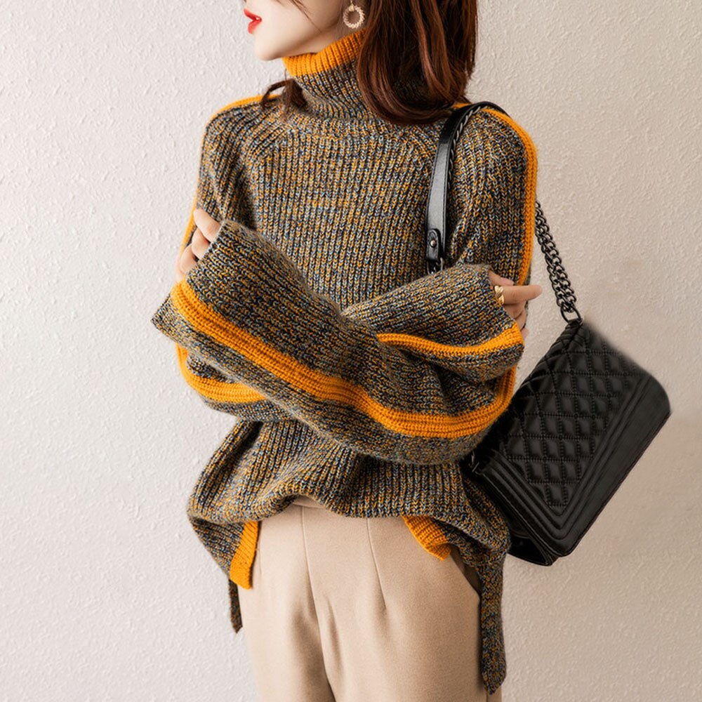 High Neck Mesh Jumper for Stylish Layering and Comfort