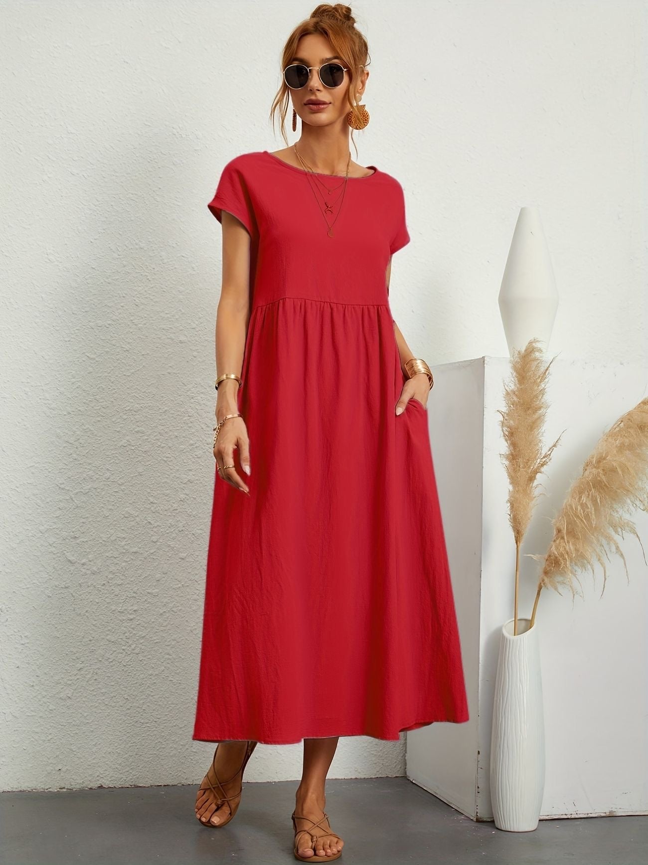 Casual Midi Dress for Everyday Wear