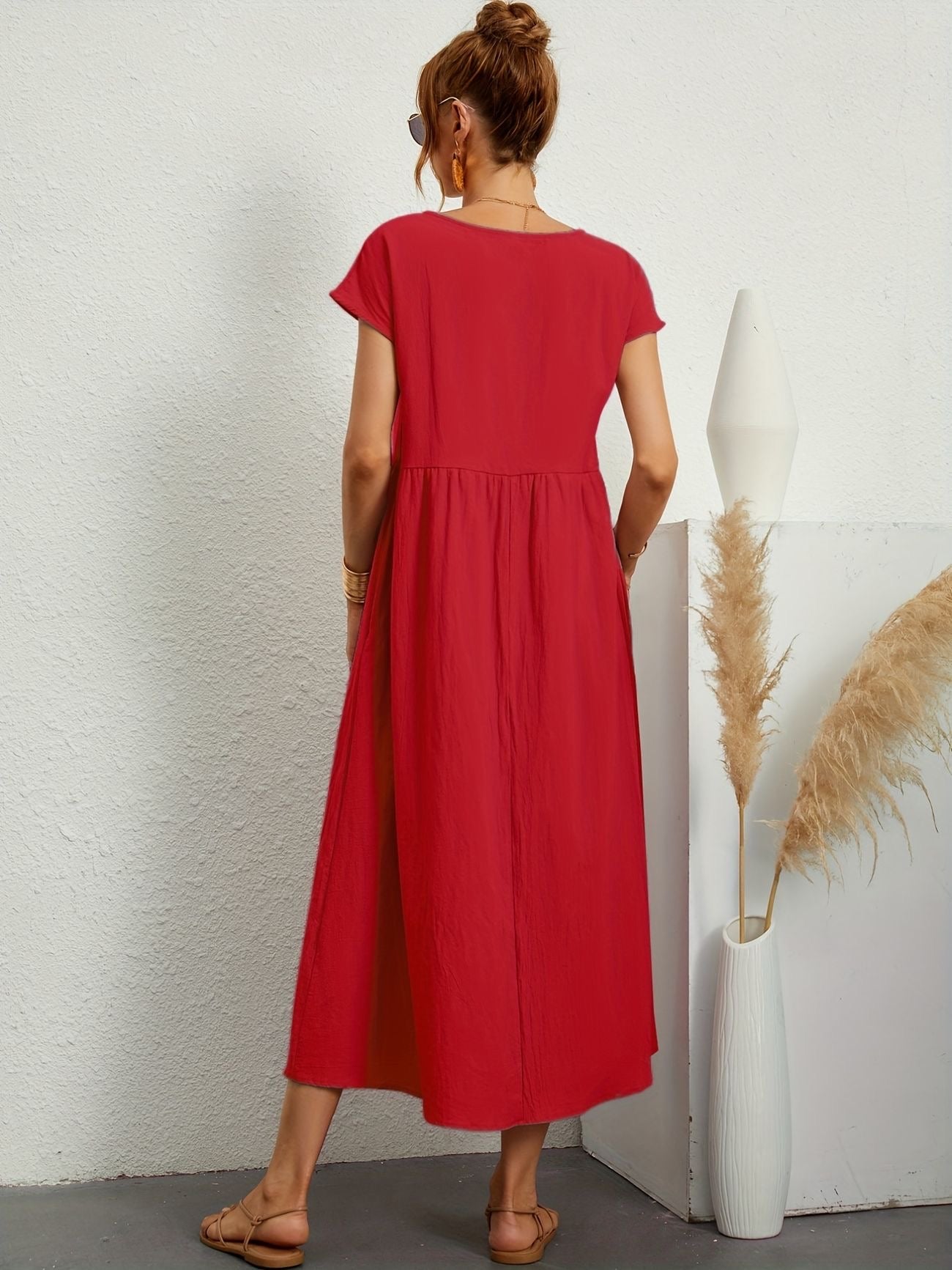 Casual Midi Dress for Everyday Wear