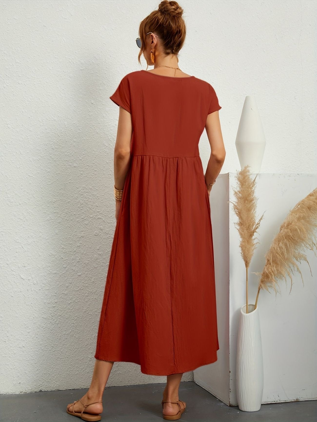 Casual Midi Dress for Everyday Wear