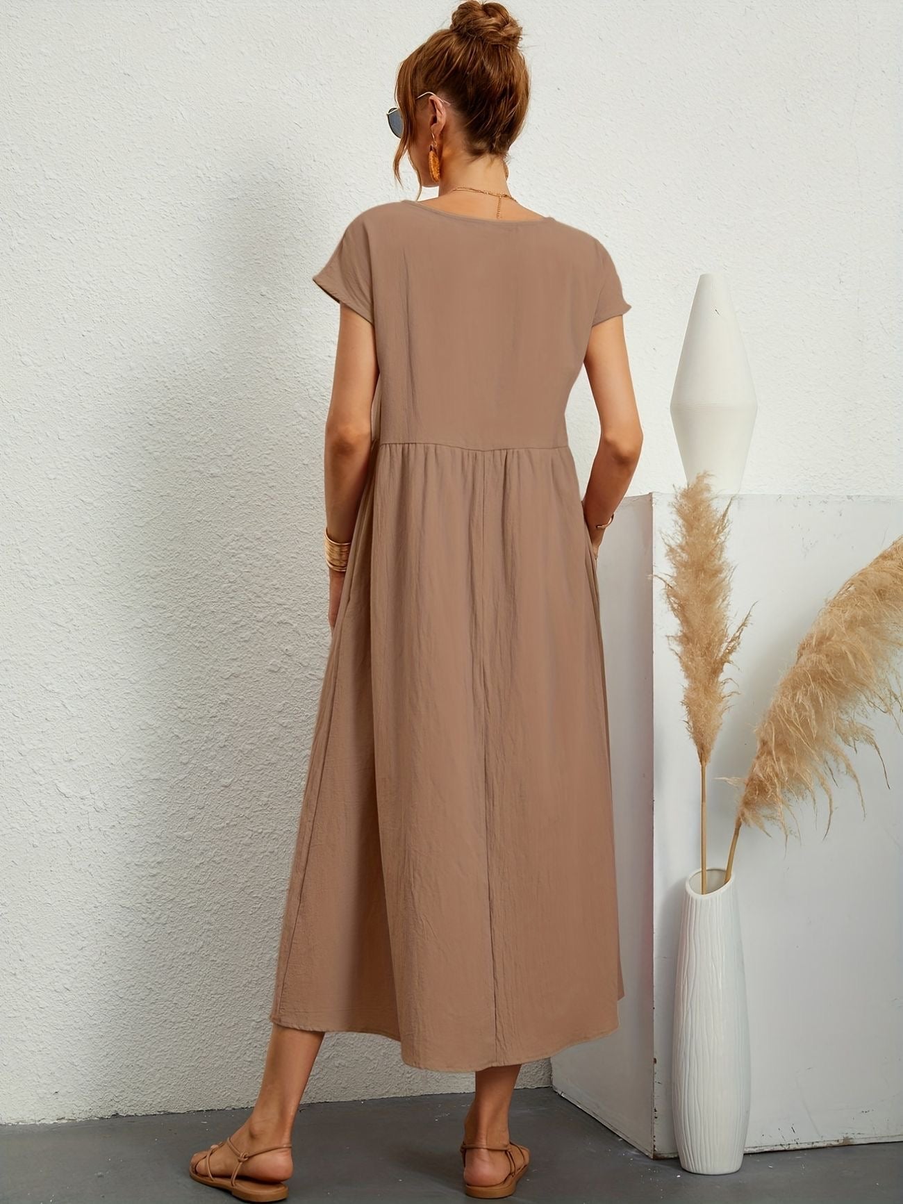 Casual Midi Dress for Everyday Wear