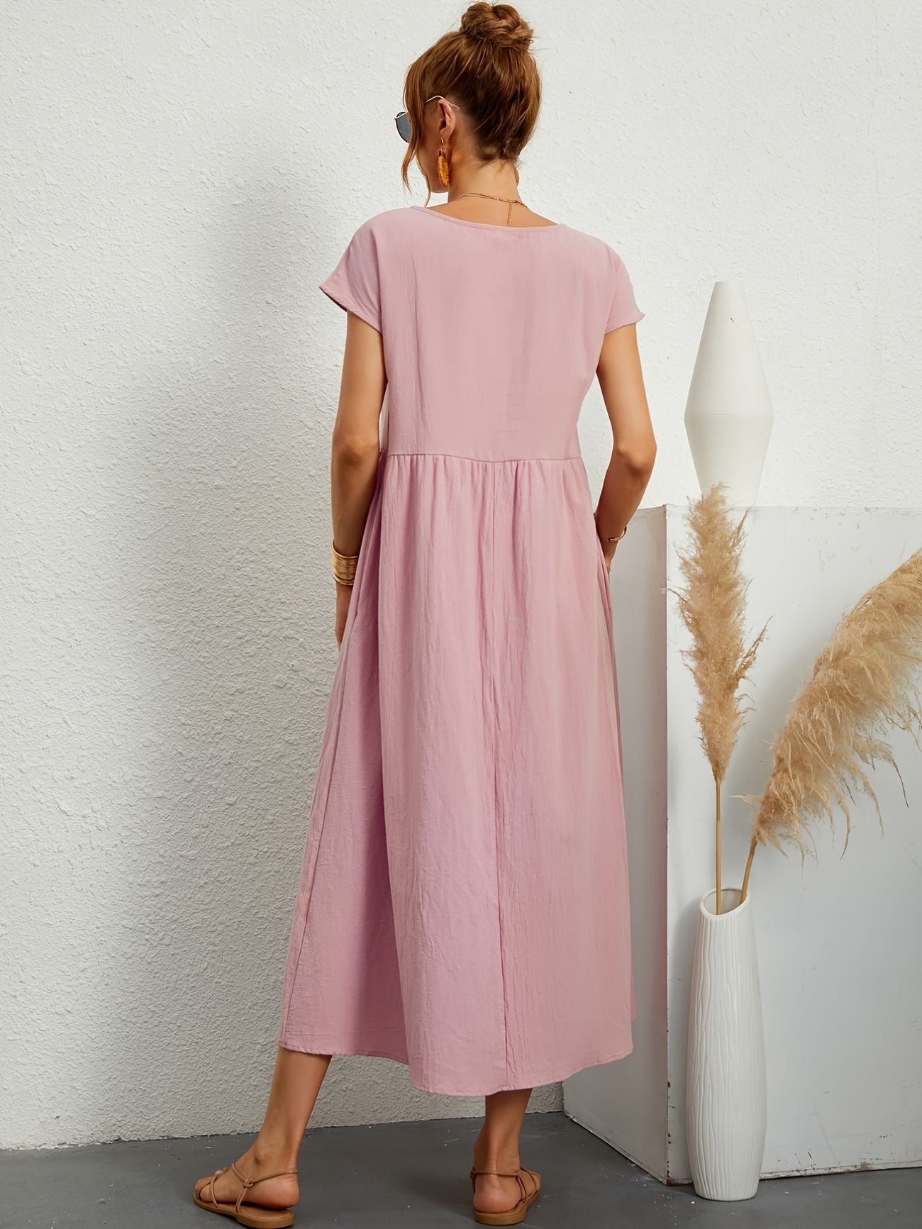 Casual Midi Dress for Everyday Wear