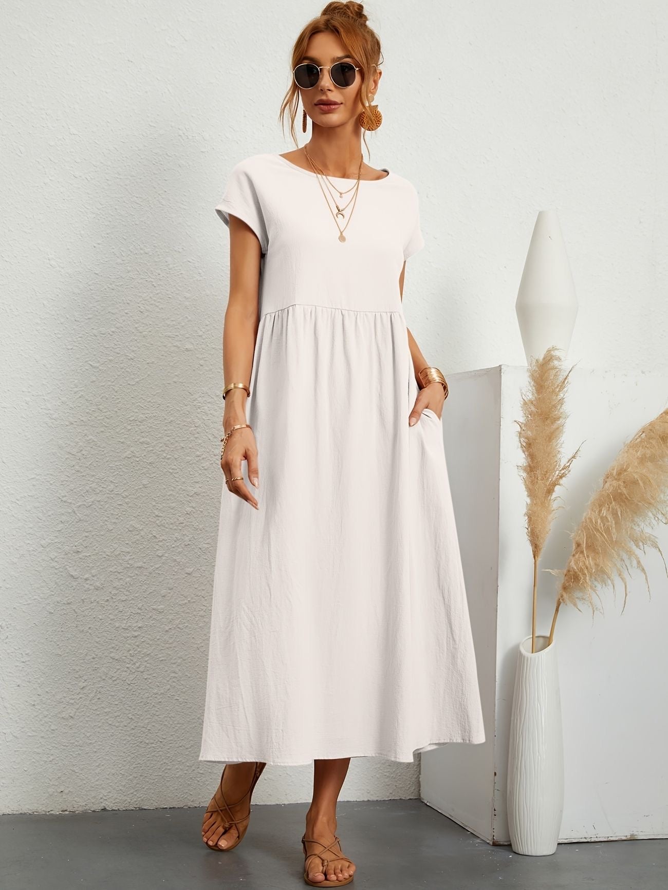 Casual Midi Dress for Everyday Wear