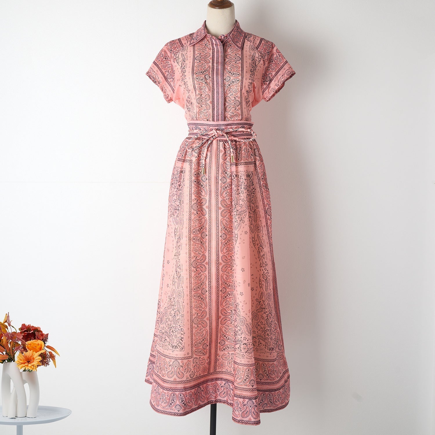 Printed Blouse and Skirt Set for Stylish Outfits