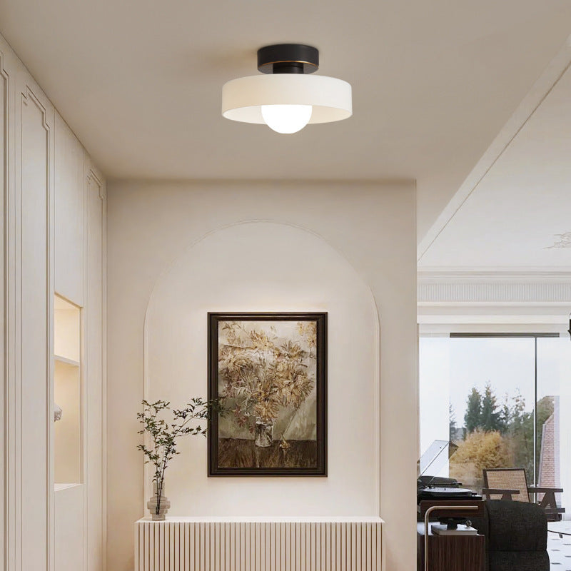 French Bauhaus Style Ceiling Light, Minimalist Design