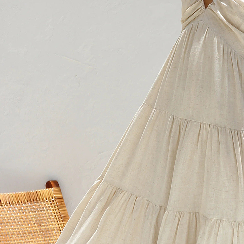 Isabella Ruffled Long Summer Dress for Women