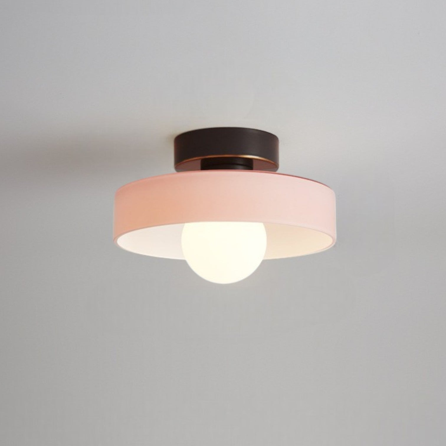 French Bauhaus Style Ceiling Light, Minimalist Design