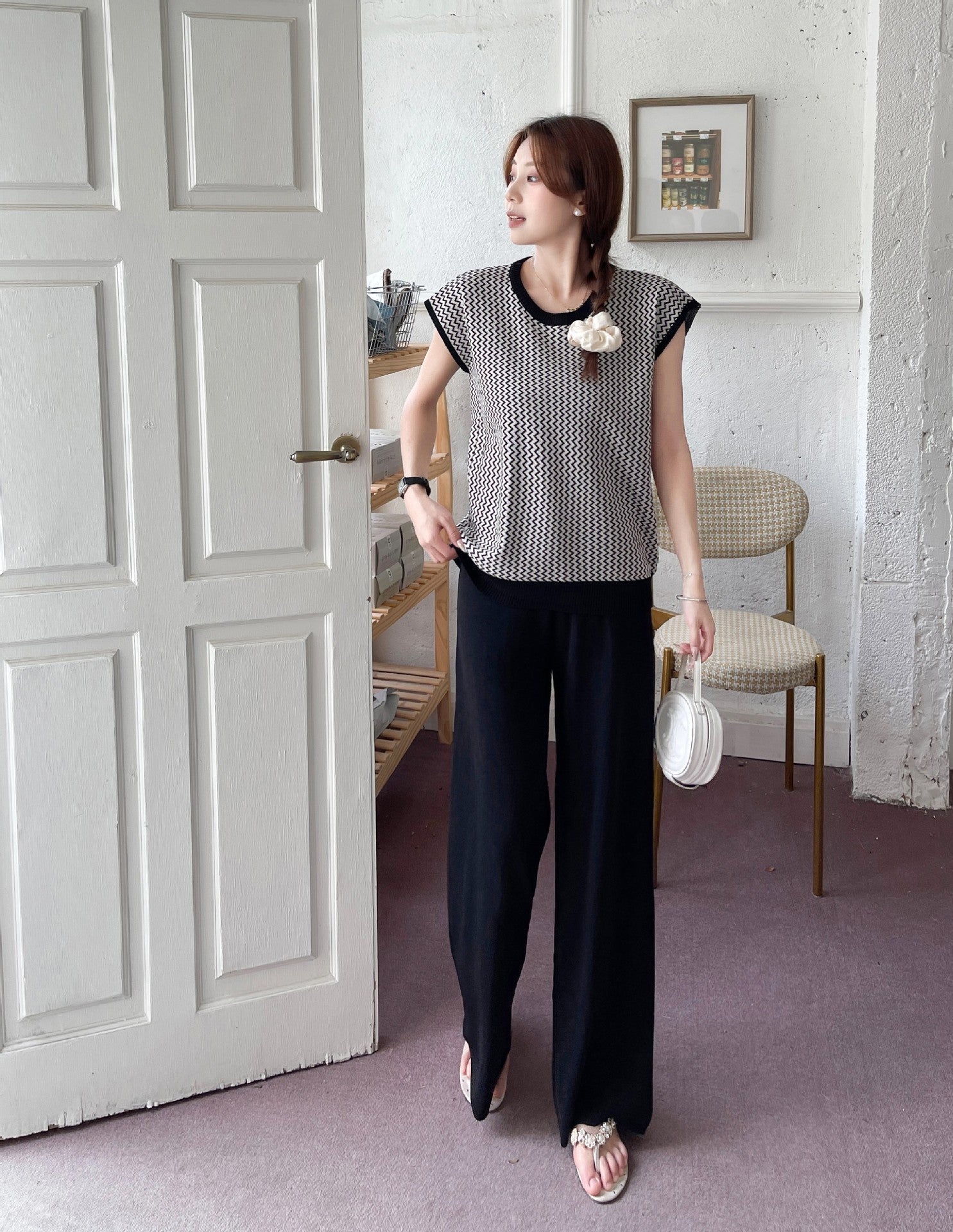 Lanna T-Shirt and Trouser Set for Comfortable Everyday Wear