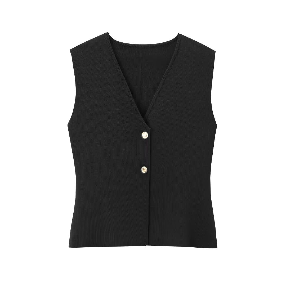 Knitted Two-Piece Set with Pleated Skirt for Stylish Comfort