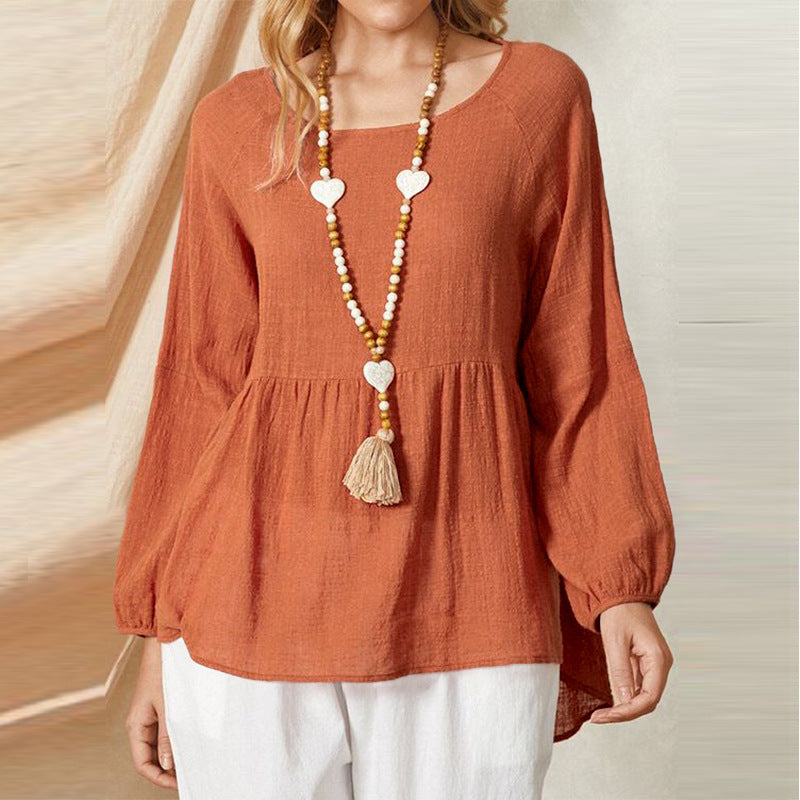 Peplum Detail Blouse for a Stylish Look