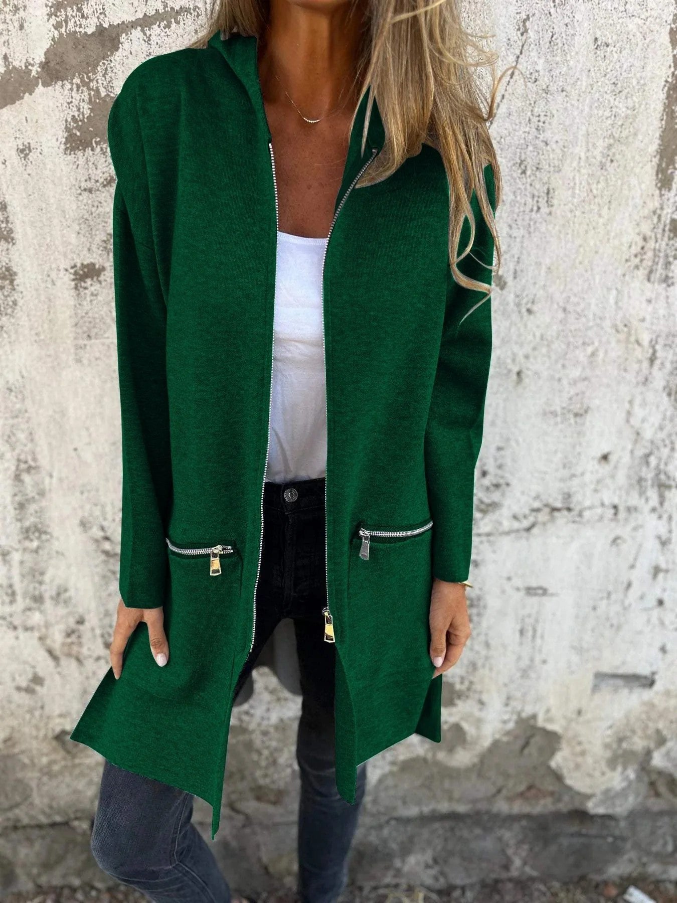 Hooded Clara Long Coat for Stylish Warmth and Comfort