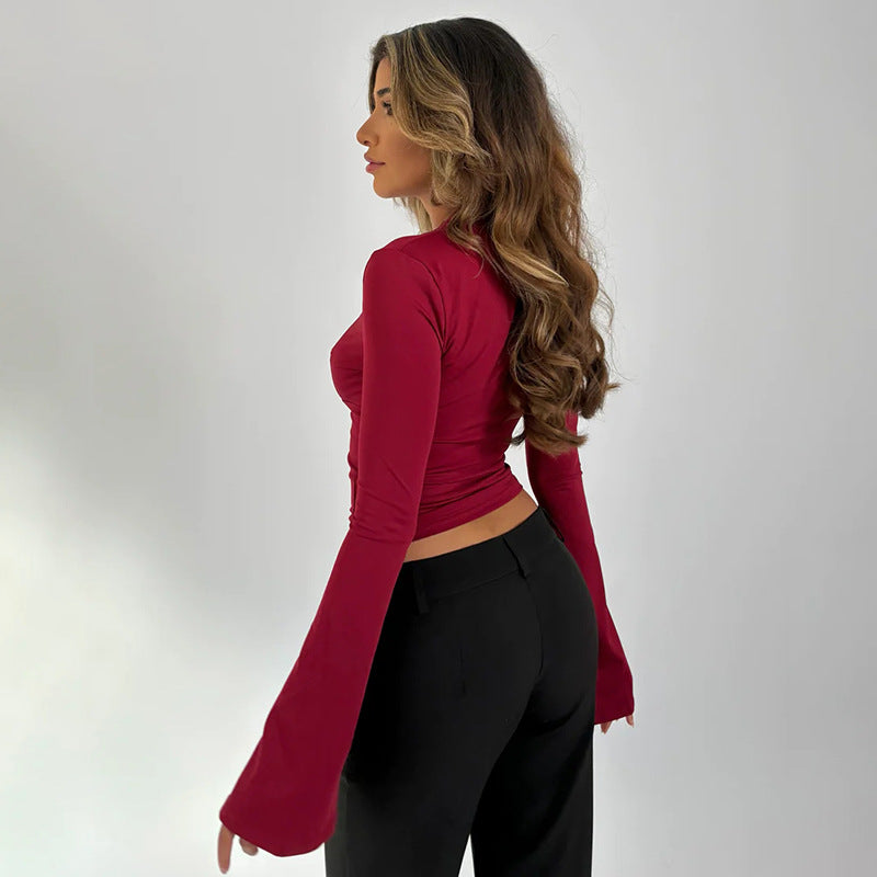 Elegant Lace-Trimmed Kylie Top for Effortless Style