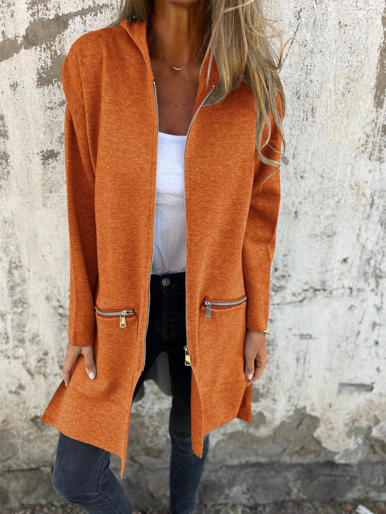 Hooded Clara Long Coat for Stylish Warmth and Comfort
