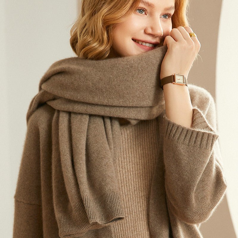 Premium Wool Blend Women's Shawl