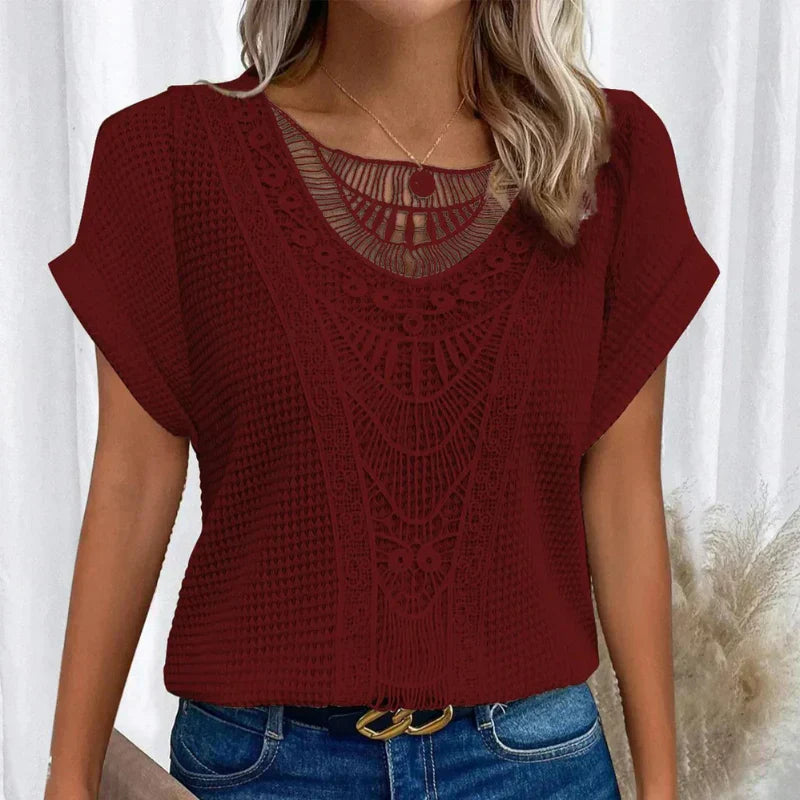 Elegant Ibiza-Style Blouse for Effortless Chic