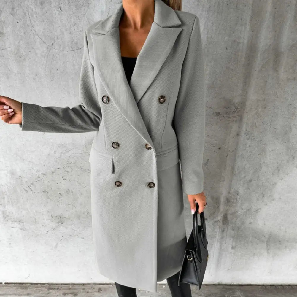 Urban Chic Wool Coat - Stylish and Warm Outerwear for Everyday Wear