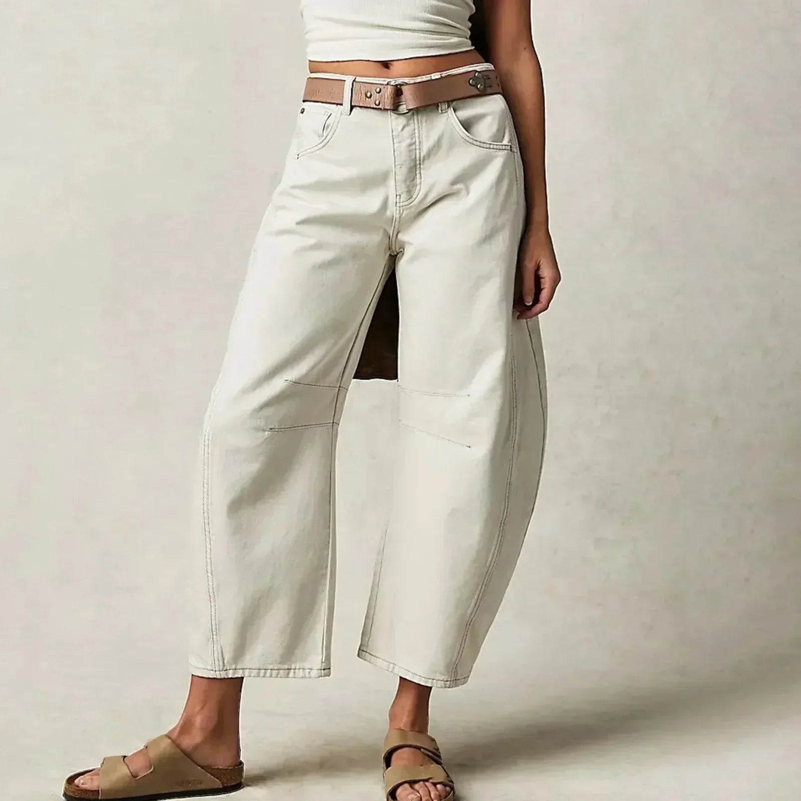 Wide Leg Comfortable Trousers for All-Day Wear