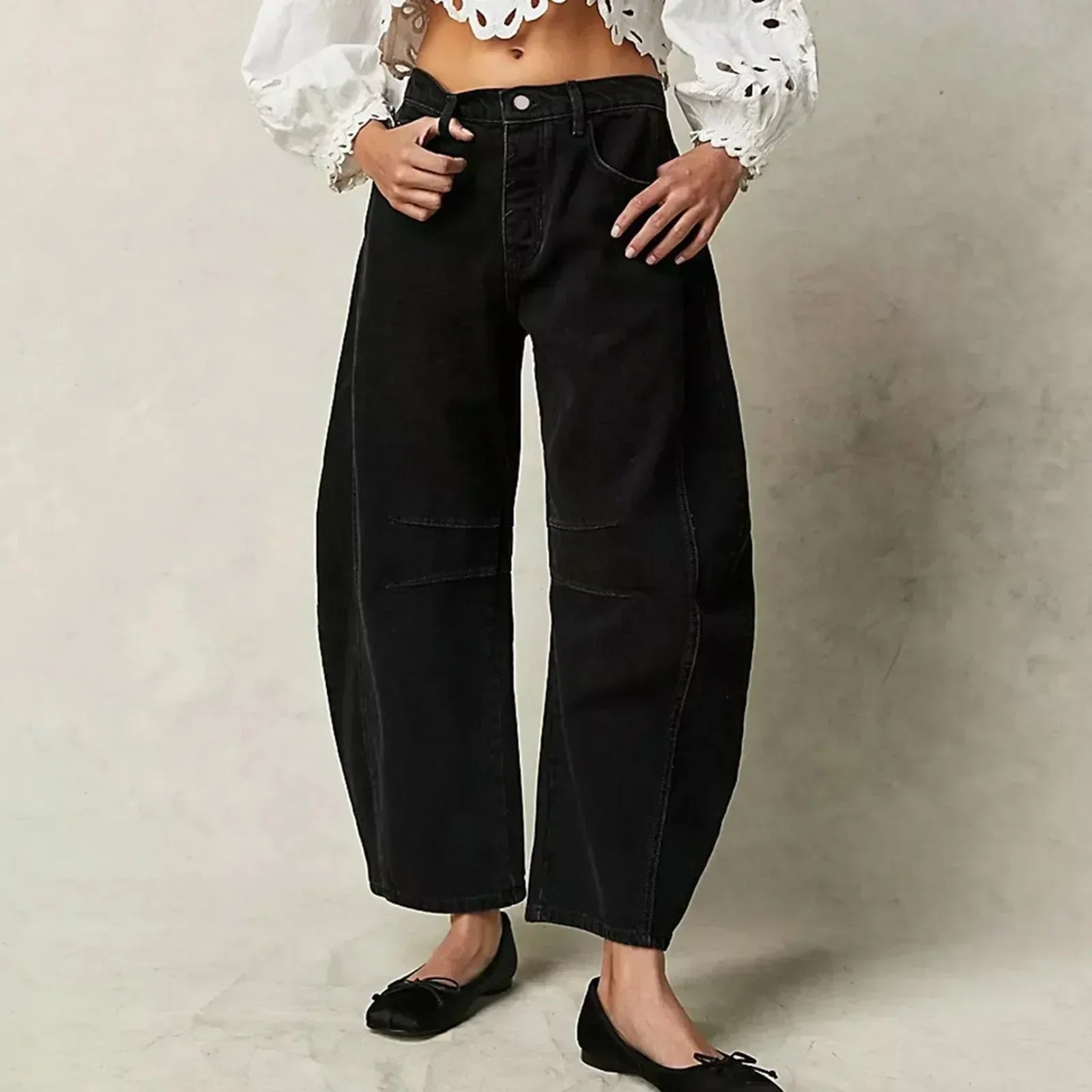Wide Leg Comfortable Trousers for All-Day Wear