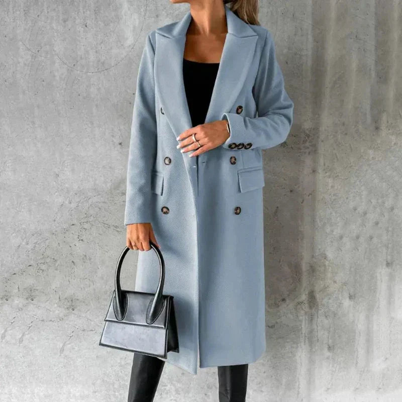 Urban Chic Wool Coat - Stylish and Warm Outerwear for Everyday Wear