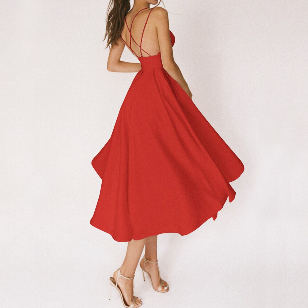 V-Neck Fluid Dress for Effortless Style and Comfort