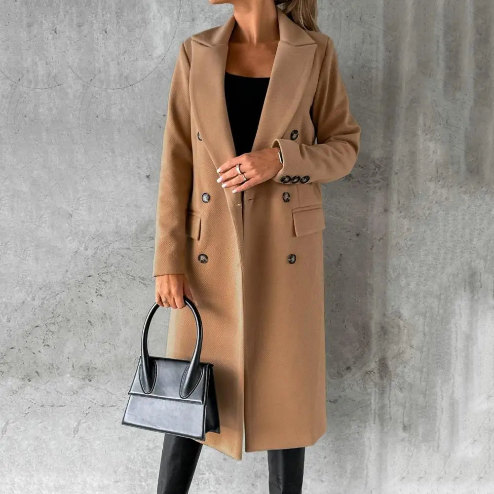 Urban Chic Wool Coat - Stylish and Warm Outerwear for Everyday Wear