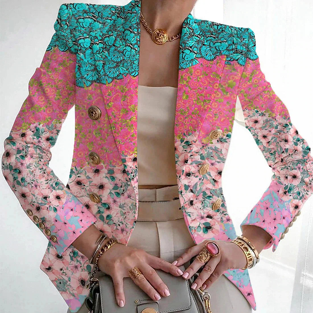 Elegant Women's Blazer – Tailored Fit, Classic Style